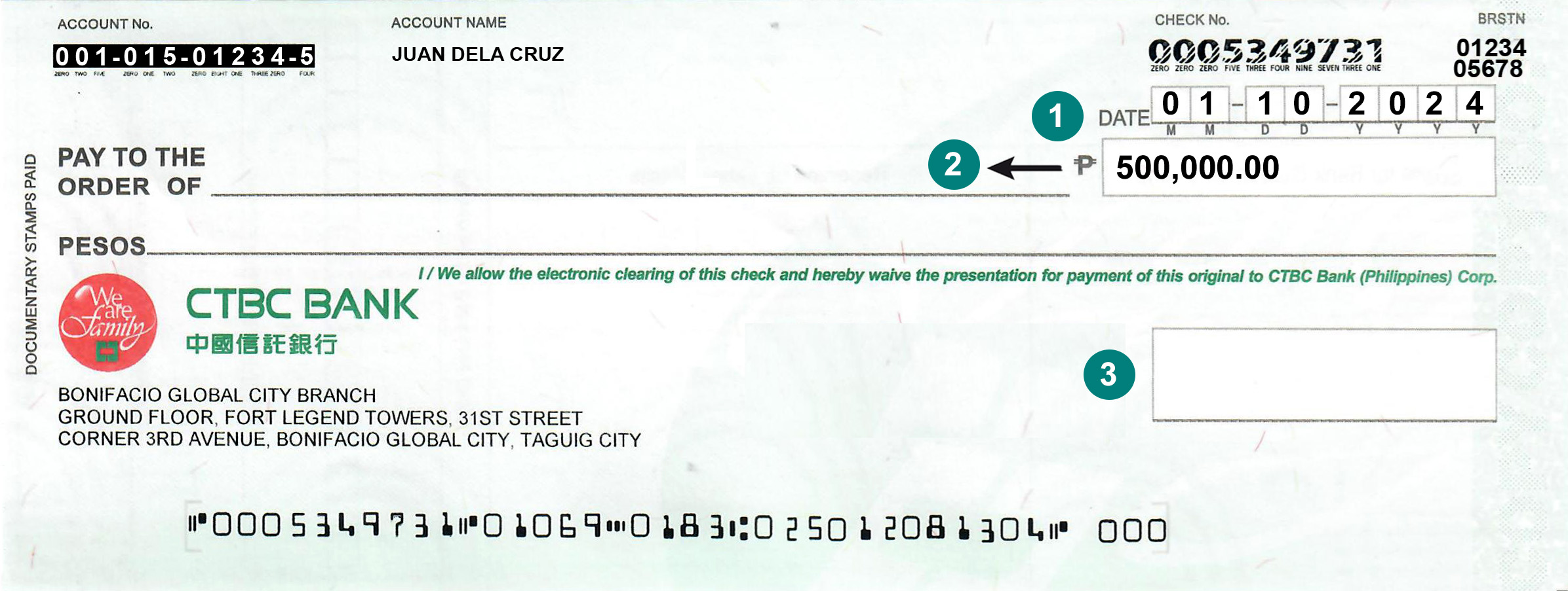 1. Individual box for the issuance date following the MM-DD-YYYY format.