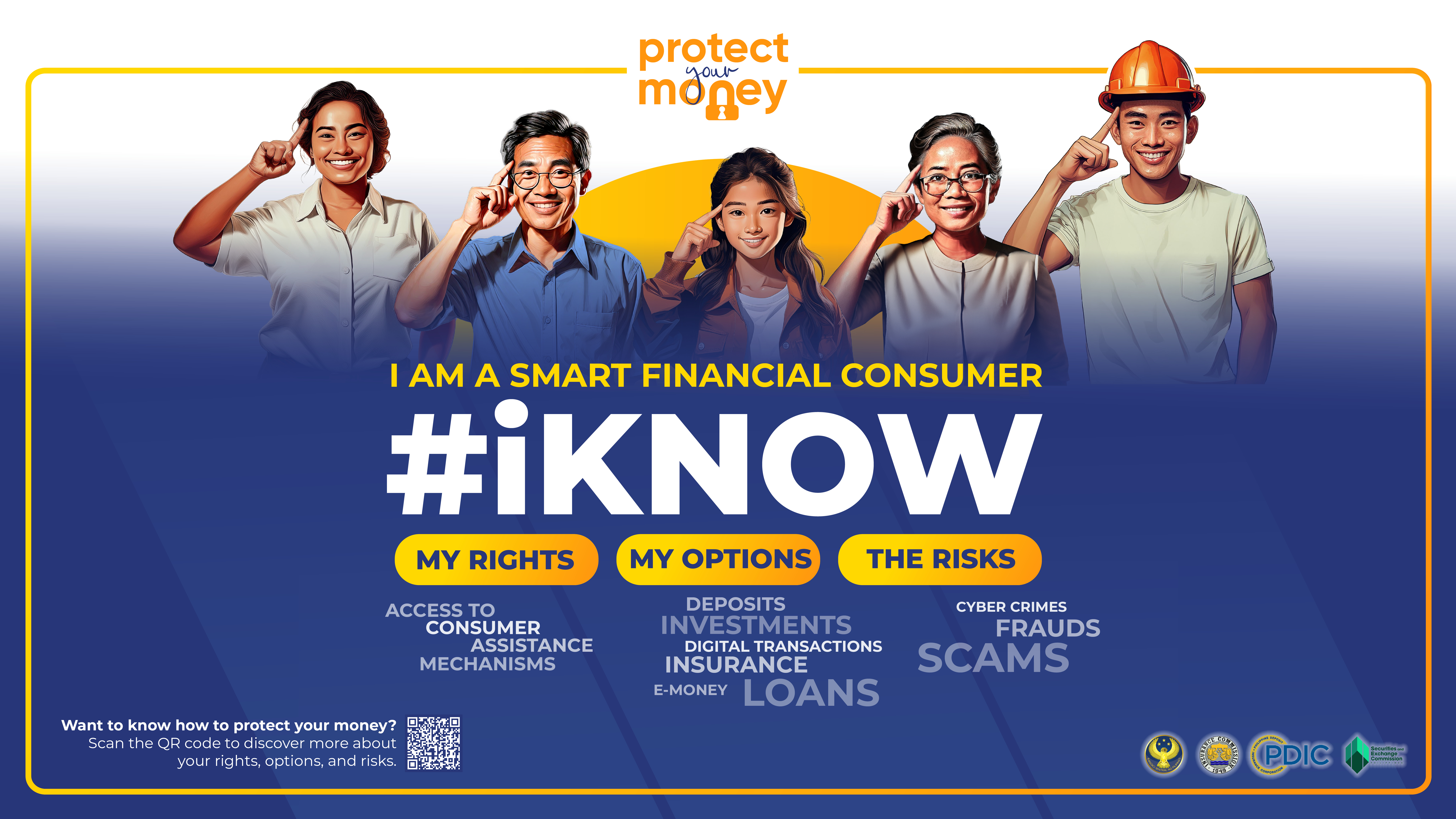 Protect your money poster